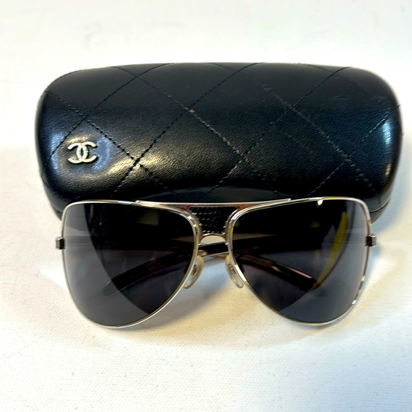 COPY - Chanel Sunglasses and Chanel Case - Picture 1 of 6